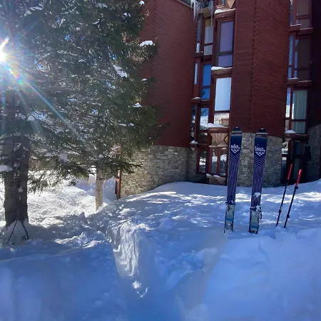 Appartement The Nest Ski-in Ski-out With Hammam
